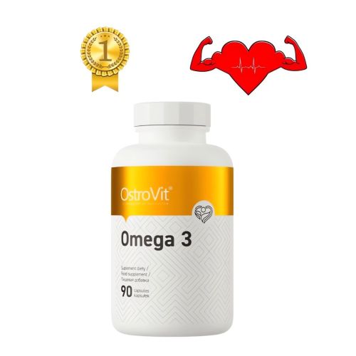 Complément Ostrovit Omega 3 90 Capsules 120 G