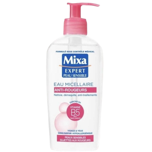 Eau Micellaire Mixa Visage Et Yeux Anti-rougeurs Peaux Sensibles 200 ML