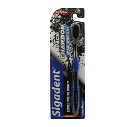Brosse À Dent Sigadent Black Charbon MedIum