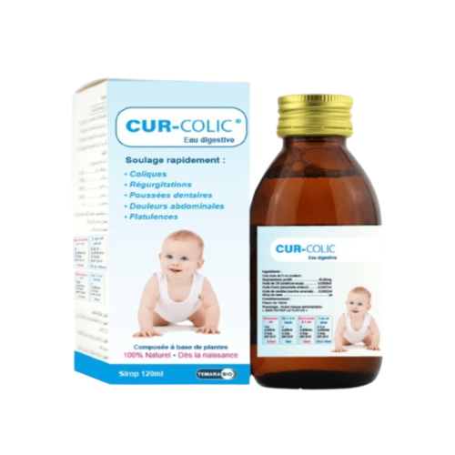 CUR-COLIC EAU DEGESTIVE SANS GLUTEN 120ML