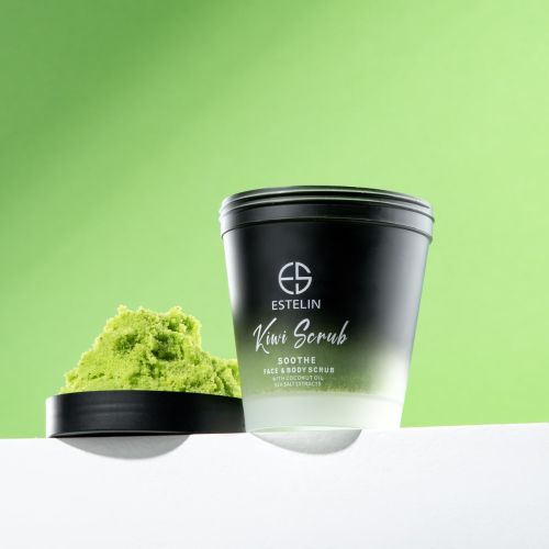 Gommage Estelin Soothe Face And Body Scrub Kiwi 280 G