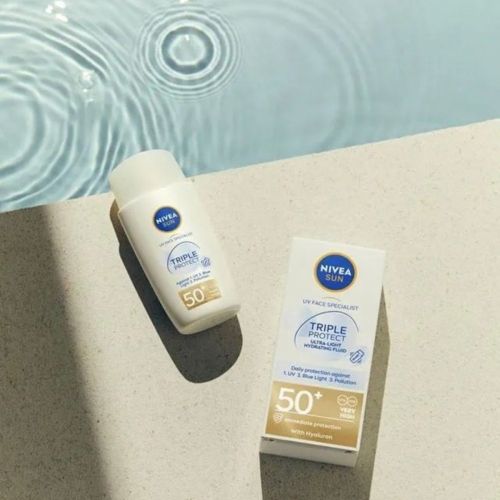Crème Solaire Nivea Triple Protect Spf50+ 40 ML