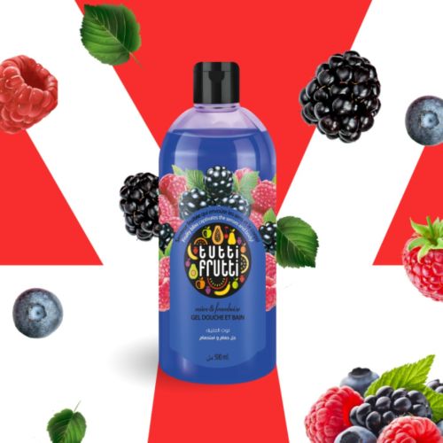Gel Douche Tutti Frutti Mure & Fromboise 500 ML