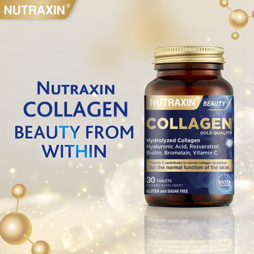 Complément Nutraxin Collagen Gold Quality 30 Comprimés