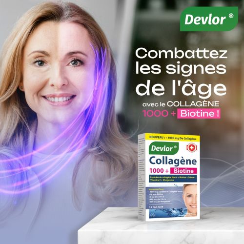 DEVOLR COLLAGNE 1000 MG +BIOTINE B/30