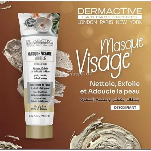 Masque Visage Dermactive Argile Détoxifiant 150 ML