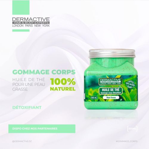 Gommage Dermactive Corps 350 ML - HUILE DE THE