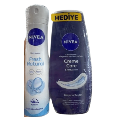 Pack Nivea Déodorant +gel Douche