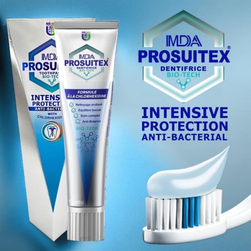 Dentifrice Prosuitex Anti-Bacterial À La Chlorhexidine 100 G