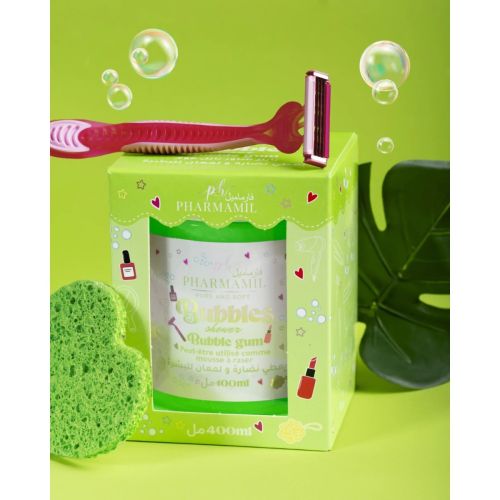 Gel Douche Pharmamil Bubbles Shower Bubble Gum 400 ML