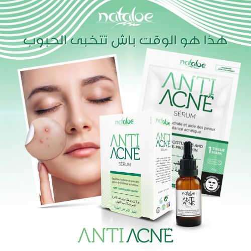 Serum Visage Nataloe Anti-acné 30 ML