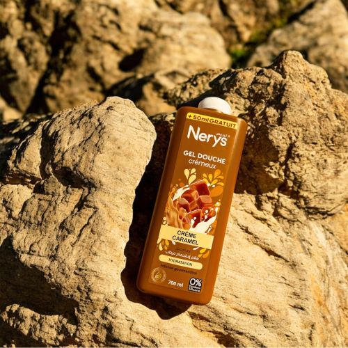 Gel Douche Nerys Crémeux Créme Caramel 700 Ml