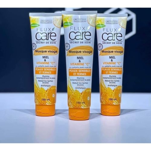 Masque Visage Flux Care Visage 150 ML - MIEL ET VITAMINE C