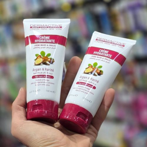 Creme Hydratante Dermactive Mains & Ongles  150 ML - ARGAN & KARITE