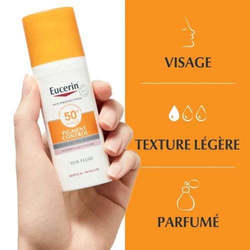 Creme Solaire Eucerin Pigment Control Invisible 50spf 50 ML
