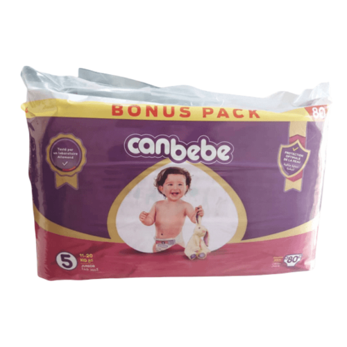 Couche Canbebe N5 Junior 80 Unité