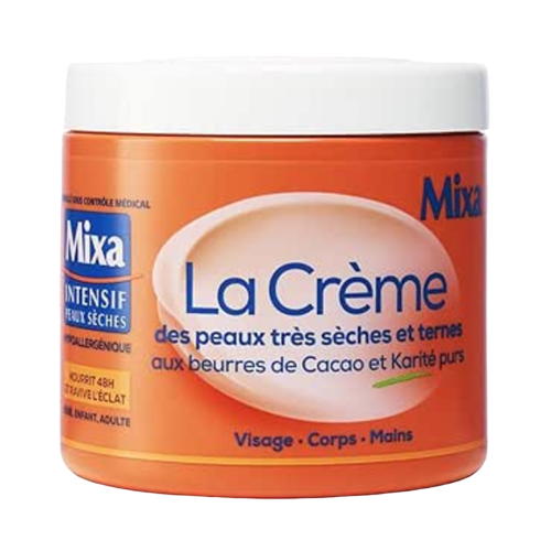 Creme Hydratante Mixa Corps Pour Peaux Très Sèches Et Ternes 400 ML