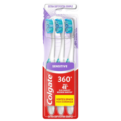 Brosse À Dent Colgate Sensitive 360 Extra Souple