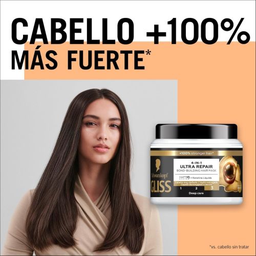 Masque Cheveux Schwarzkopf Gliss 400 ML - ULTRA REPAIR