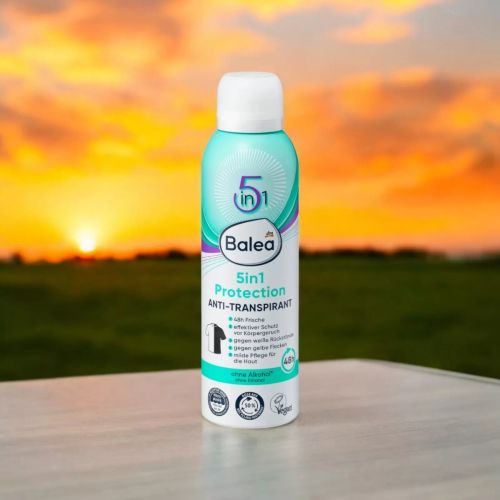 Déodorant Balea Femme 200 ML - 5 IN 1 PROTECTION