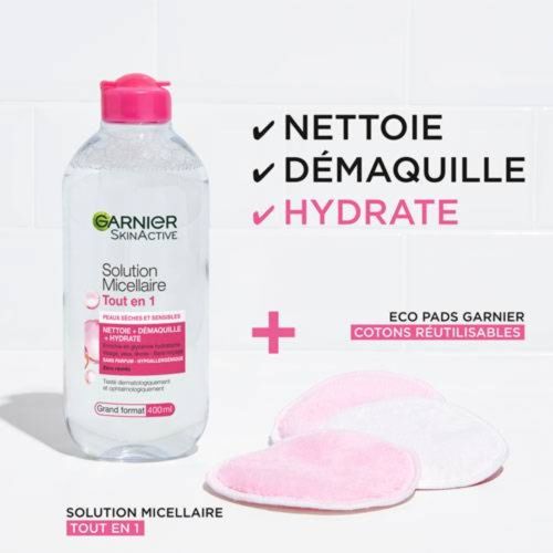 Eau Micellaire Garnier Peaux Sèches Et Sensibles 400Ml