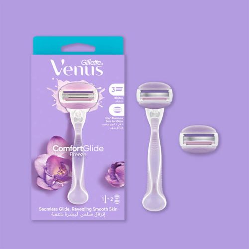 Lame Gillette Venus Comfortgilde Breeze 3 Lames 1 Unité + 02 Recharge