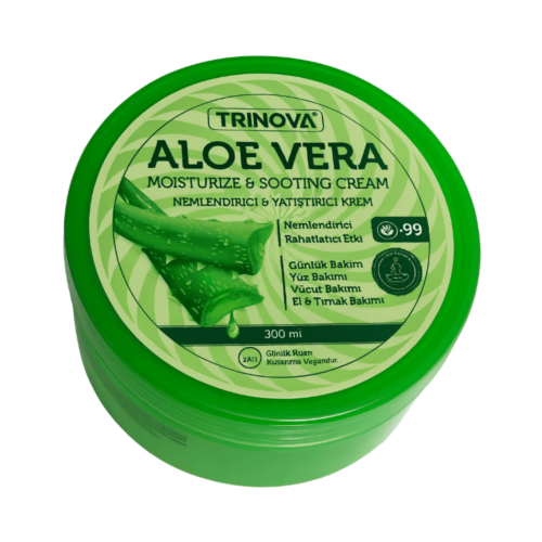 Creme Trinova Aloe Vera Moistureze & Sooting 300 Ml