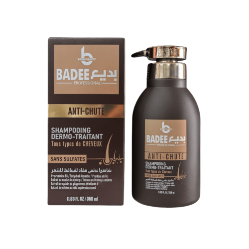 Shampoing Badee Anti Chute Dermo-Traitant 350 Ml