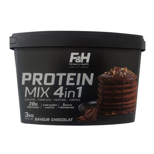 Protéine F&H Mix 4In1 Gaufre Pancake Muffins Crepes 3 Kg