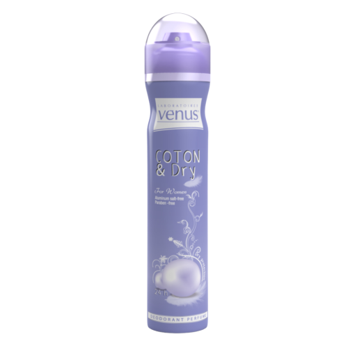 Déodorant Venus Coton & Dry 200 ML