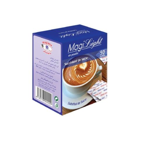 Sucre Magi Light En Poudre 50 Unité