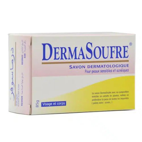 Savon Dermasoufre Peaux Sensibles & Acnéiques 85 G