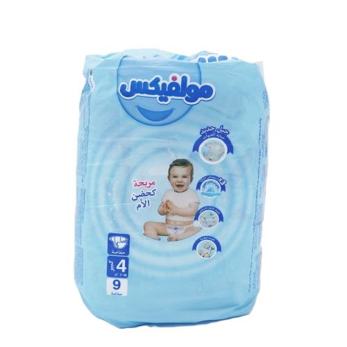 Couche Molfix N°4 Scratch 9 Unité