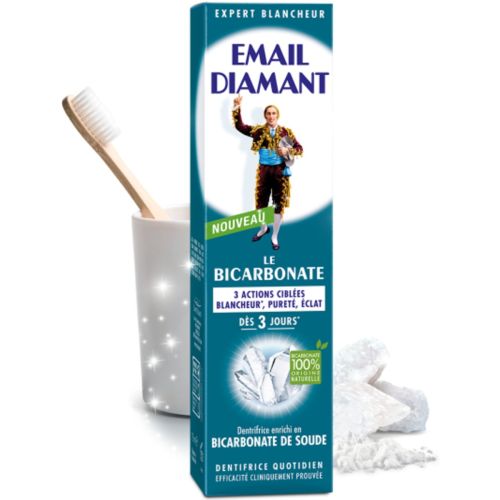 DENT EMAIL DIAMANT LE BICARBONATE 75ML