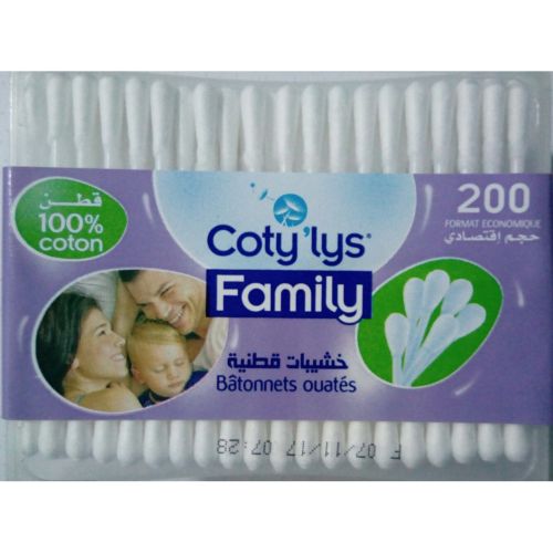 Coton Tige Cotylys Famil 200 Unité