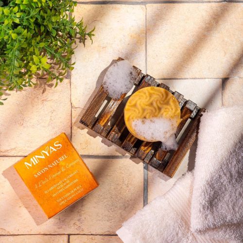 Huile Minyas Naturel Huile D'orange Et Curcuma 90 G