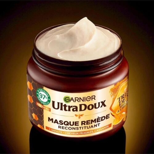 Masque Cheveux Garnier Ultra Doux Remede Trésors De Miel 340 ML