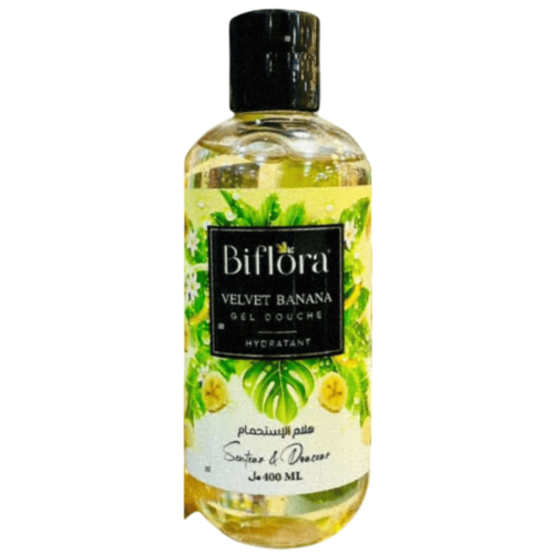 Gel Douche Biflora Velvet Banana 400 ML