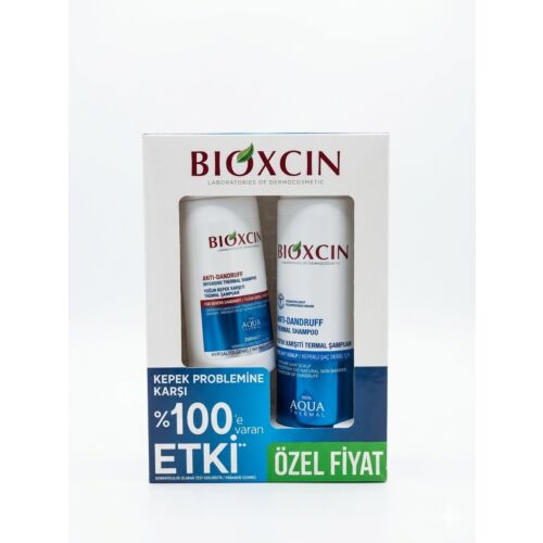 Coffret Bioxcin Shampoing Ds anti pelliculaire  intensive thermal + thermal