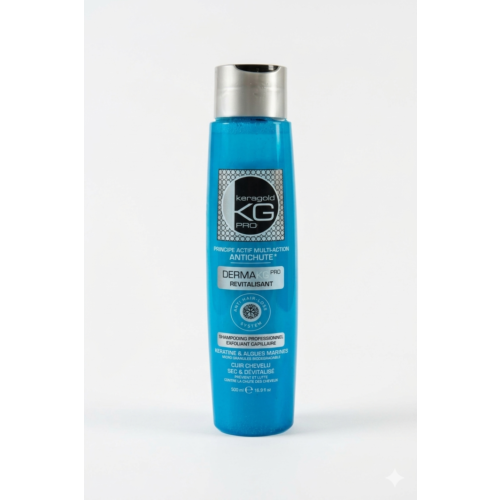 Shampoing KeraGold Anti-Chute Derma Revitalisant 500 Ml