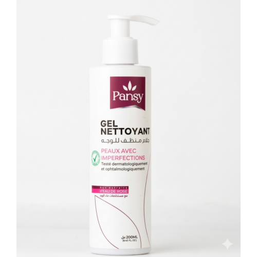 Gel Nettoyant Pansy Peaux Avec Imperfection Rose 200 ML