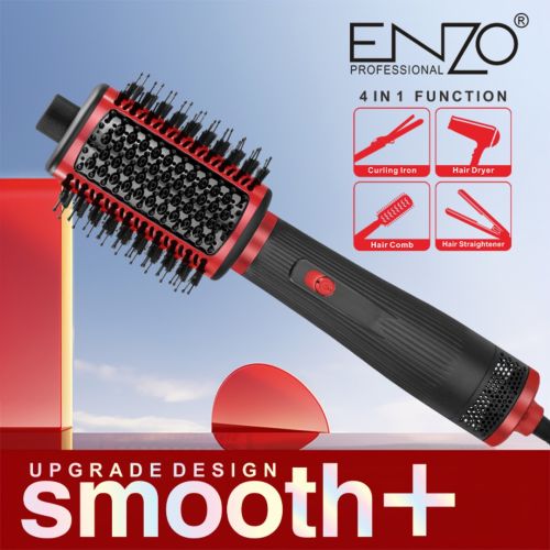 Brosse Enzo Smooth+ Rouge En-4123