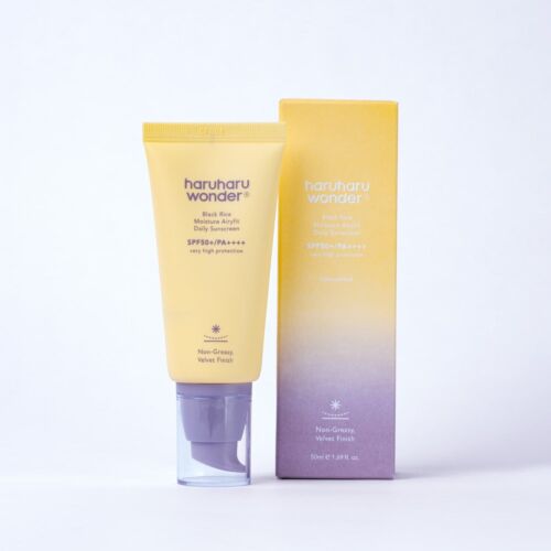 Crème Solaire Haruharu Wonder Black Rice Moisture Airyfit Daily Sunscreen Spf50+/pa++++ 50 ML
