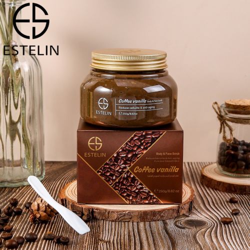 Gommage Estelin Corps & Visage Coffee Vanilla 250 G