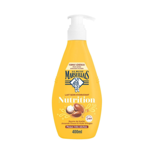 Lait De Corps Le Petit Marseillais Nutrition Peaux Trés Séches 400 ML