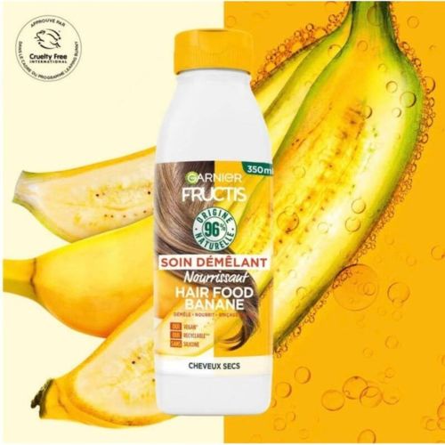 Après Shampoing Garnier Fructis Banana Hair Food 350 ML