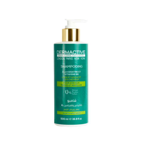 Shampoing Dermactive A La Keratine Et Vitamine B8 500 ML