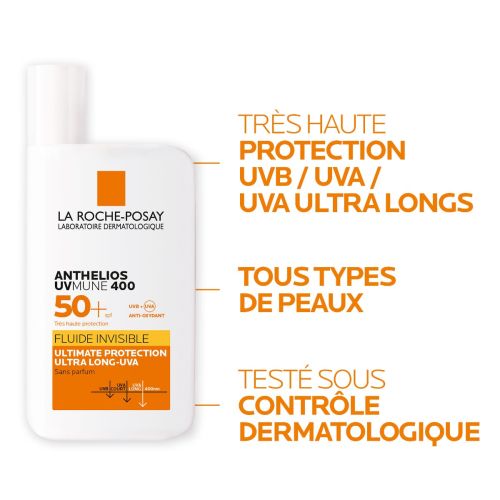 LA ROCHE-POSAY ANTHELOIS CASETTE FLUIDE INVISIBLE 50ML