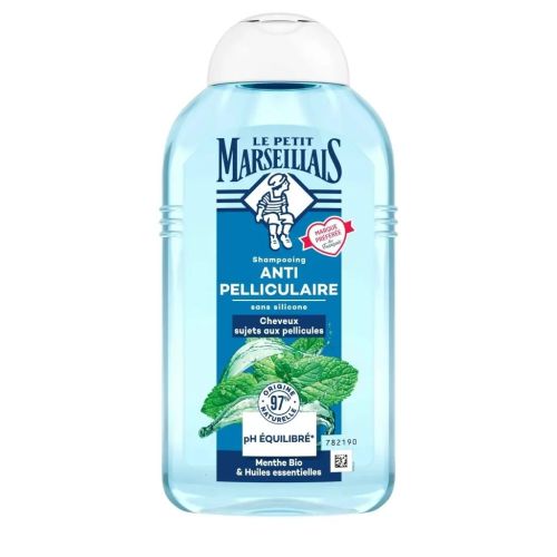 Shampoing Le Petit Marseillais Menthe Bio & Huiles Essentielles 250 ML