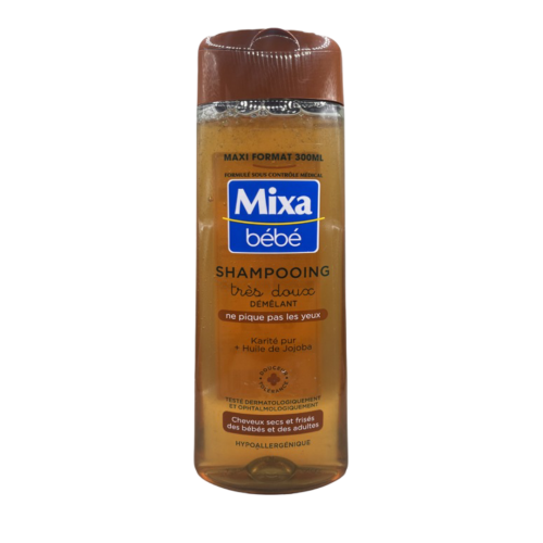 Shampoing Mixa Bebe Démêlant Très Doux Karité 300 ML - orange